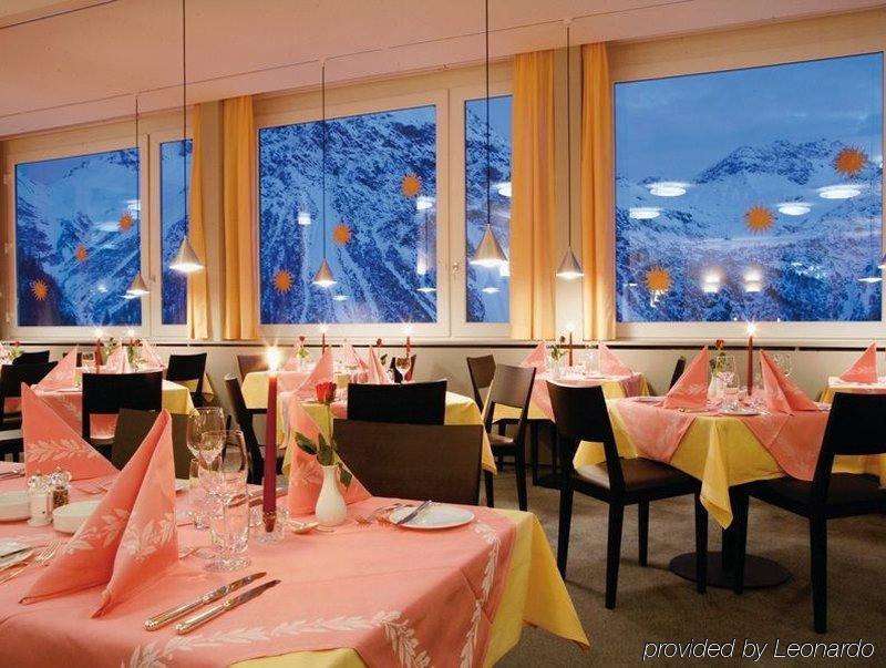 Hotel Hohenfels Arosa Restaurang bild